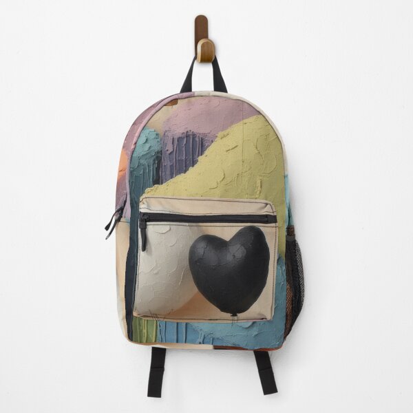 Item preview, Pastel-colored landscape with balloons designed and sold by Mianku | Für das Leben.