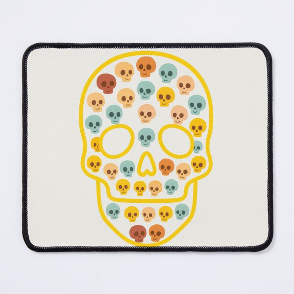 Item preview, Large kawaii skull with mini pastel skulls – cute youth art designed and sold by Aloloco.