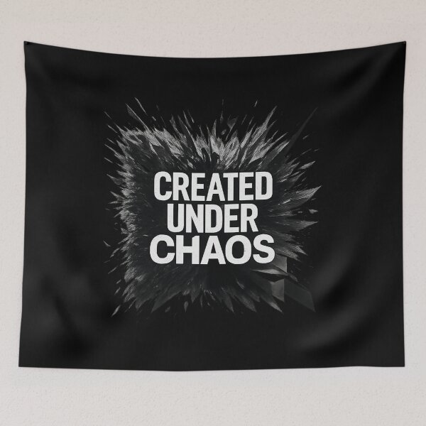 Item preview, Created Under Chaos - Brutalist Abstract Typography designed and sold by MKreative Studio.
