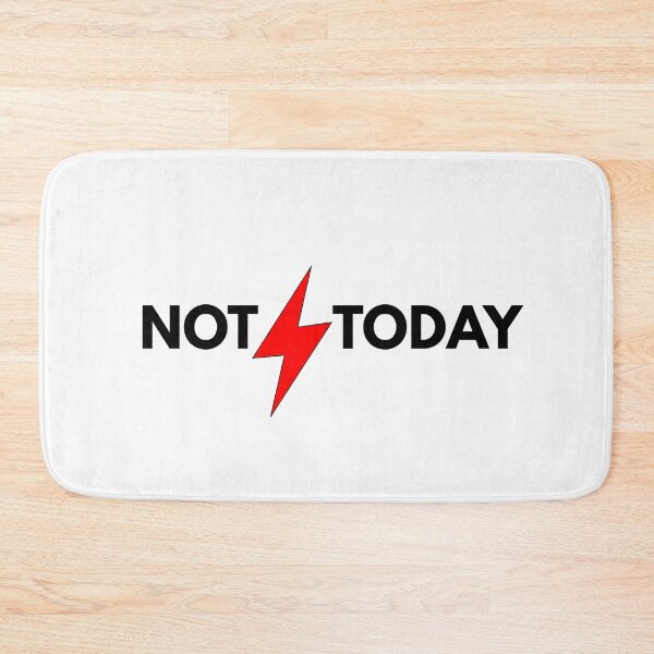 Item preview, NOT ⚡ TODAY - Funny Motivational Quote T-shirt designed and sold by JustFunnyStuff.