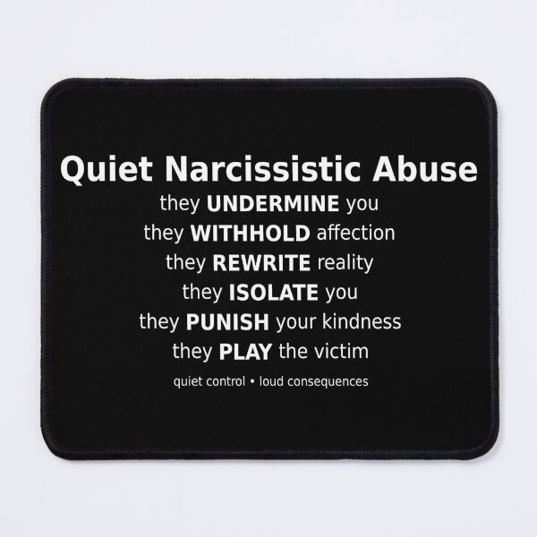 Item preview, narcissistic abuse designed and sold by ocd_Jessica.