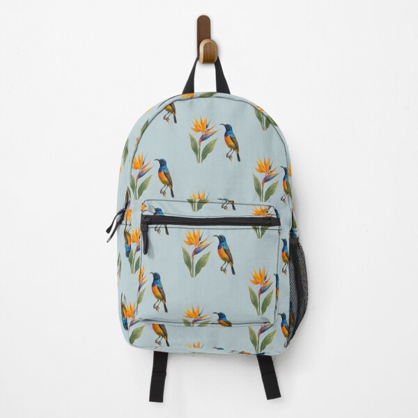 Item preview, Flower Bird of Paradise with its realistic bird painting designed and sold by the artedivino.