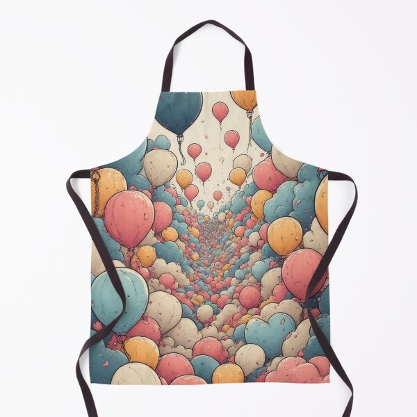 Item preview, Balloon sky: Colorful, cheerful, playful, festive designed and sold by Mianku | Für das Leben.