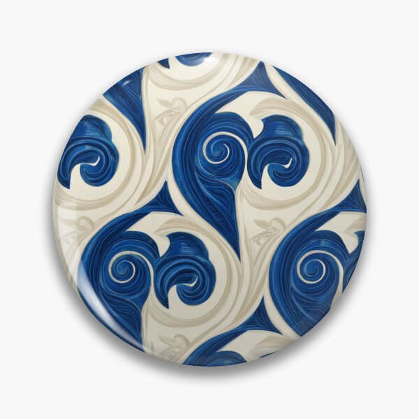Item preview, New Zealand Māori Paua Pattern Koru Design 681 designed and sold by GrinGalore.