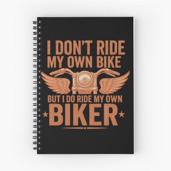 Item preview, I Don’t Ride My Own Bike But I Ride My Own Biker Funny Motorcycle Quote designed and sold by flagylART.
