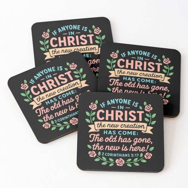 Item preview, 2 Corinthians 5:17 If Anyone Is In Christ The New Creation Has Come designed and sold by plushism.