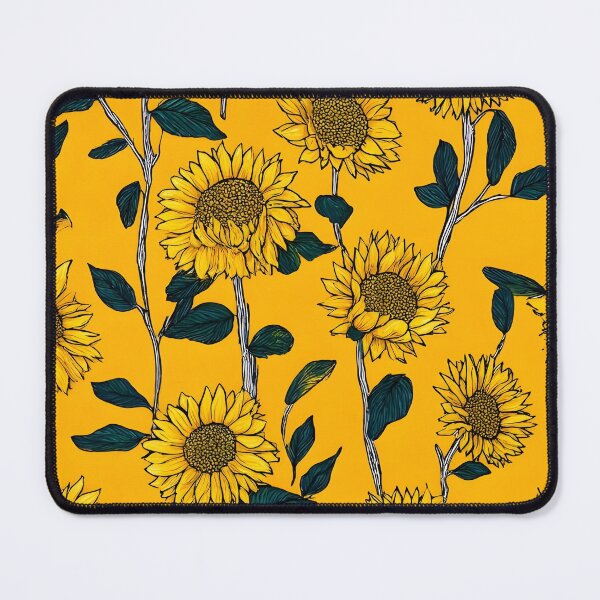Item preview, Golden Sunflower Daydream | Bold Botanical Sunshine Pattern designed and sold by ClaraToneStudio.