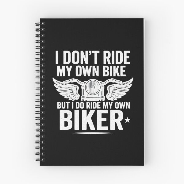 Item preview, I Don’t Ride My Own Bike But I Ride My Own Biker Funny Motorcycle Quote designed and sold by flagylART.