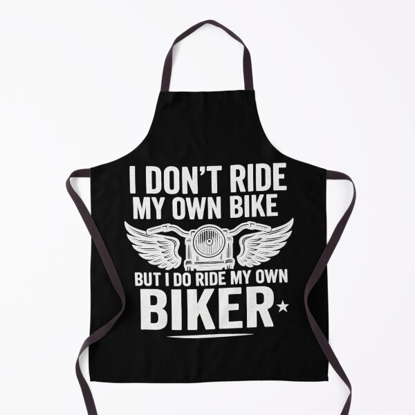 Item preview, I Don’t Ride My Own Bike But I Ride My Own Biker Funny Motorcycle Quote designed and sold by flagylART.