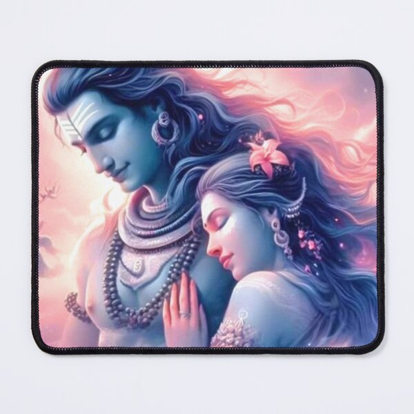 Item preview, Divine Union of Lord Shiva and Goddess Parvati designed and sold by KRAL-Studios.
