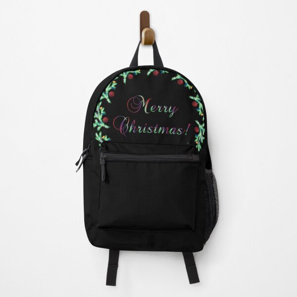 Item preview, Merry Christmas Wreath – Elegant Holiday Typography designed and sold by ZorianArt.