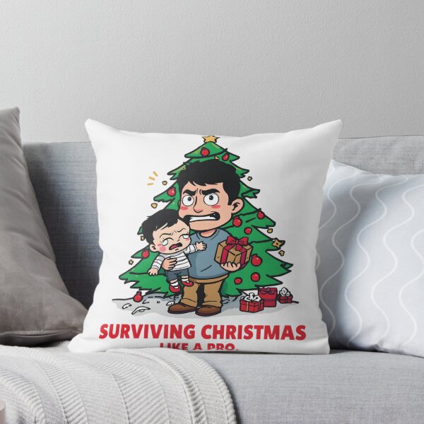 Item preview, Parenting Christmas – Surviving Christmas Like a Pro Funny Design designed and sold by gavinroyal.