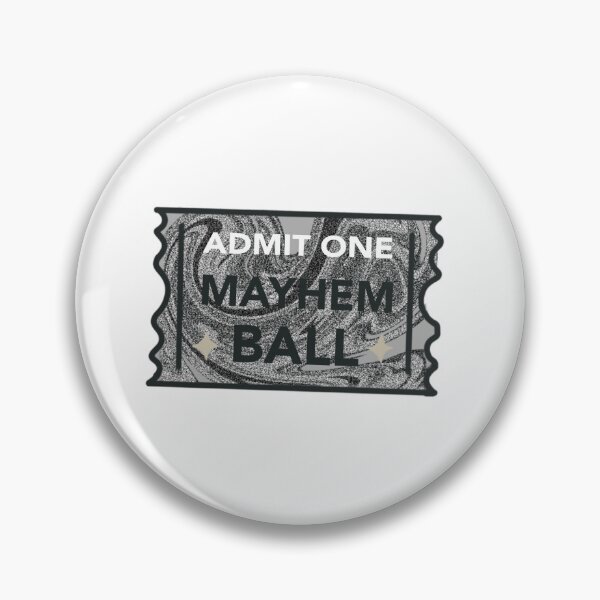 Item preview, Admit One Ticket Mayhem Ball Design designed and sold by vxunar.
