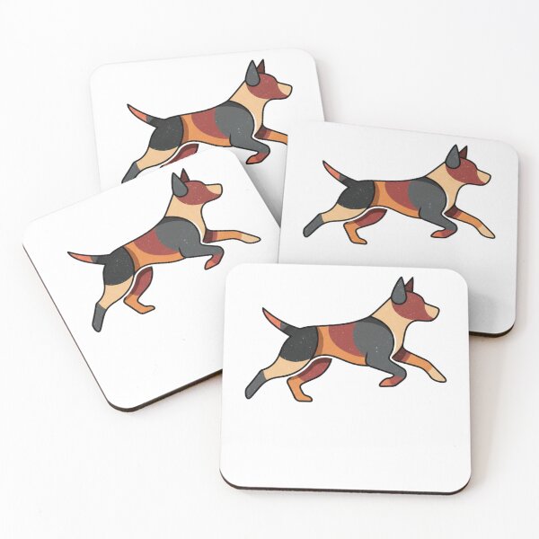 Item preview, Geometric Running Dog - Abstract Terrier Minimalist Design designed and sold by TheAbbey.