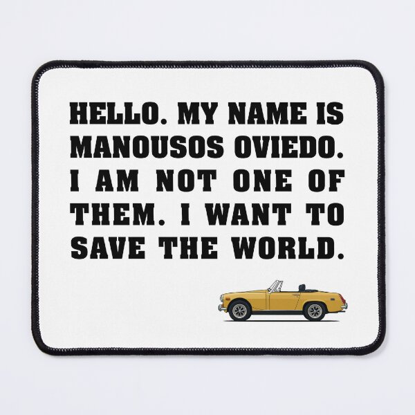 Item preview, Pluribus • Manousos To The Rescue designed and sold by TheDisloyalists.