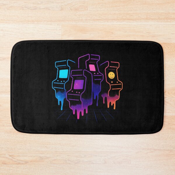 Item preview, Arcade Afterlife – Neon Vaporwave Ghost Arcade Cabinets in Retro Cyberpunk Style designed and sold by AddictiveDesign.