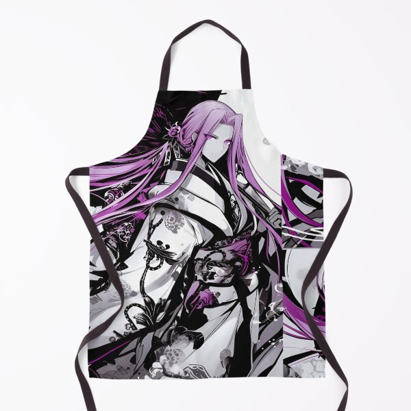 Artikelvorschau, Violet Shadow Samurai – Elegante Anime-Kimono-Kriegerin entworfen und verkauft von Dyan4.