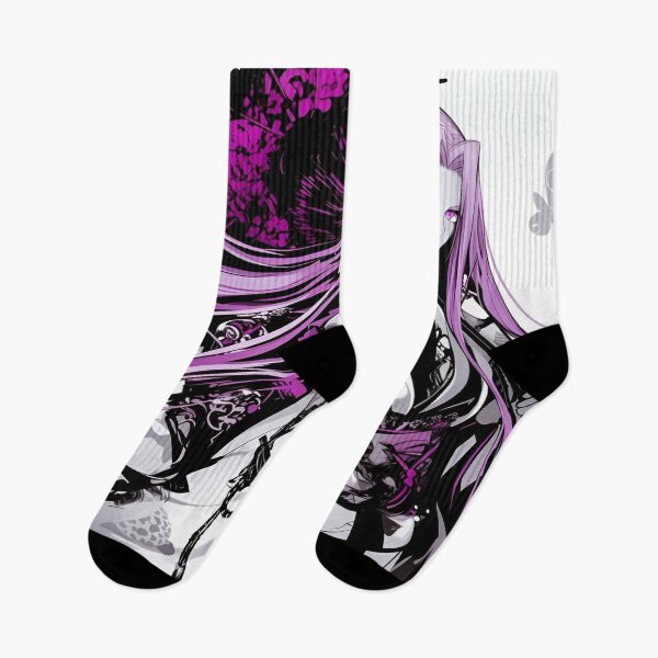 Artikelvorschau, Violet Shadow Samurai – Elegante Anime-Kimono-Kriegerin entworfen und verkauft von Dyan4.