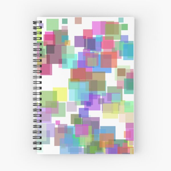 Item preview, Floating Neon Squares Symphony designed and sold by design2xstudio.