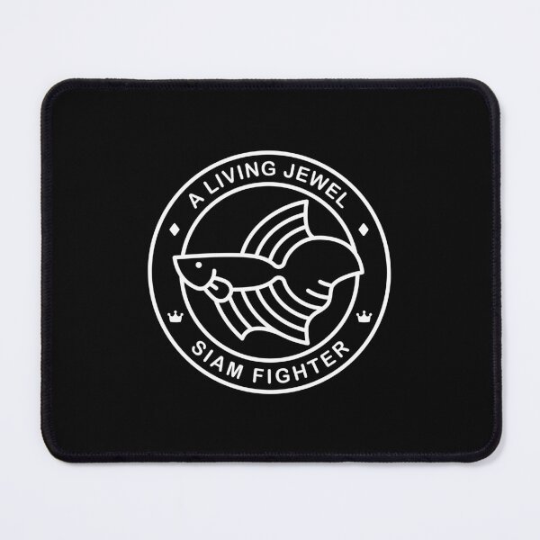 Item preview, Betta Fish Line Art Emblem designed and sold by Satoshy Atelier.