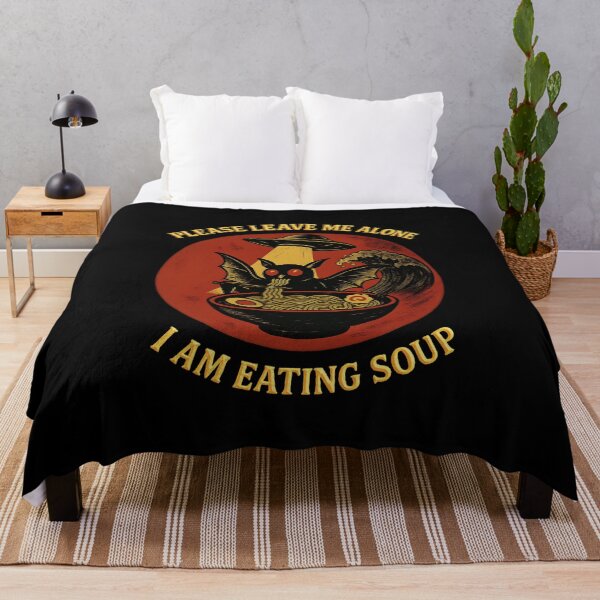 Item preview, Funny Vintage Mothman Eating Soup Cryptid Retro Ramen Alien UFO Abduction Japanese Art designed and sold by gear-posters.