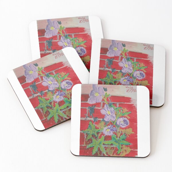 Item preview, Crane Dance Geranium Study designed and sold by HouseplantsAndScamps.