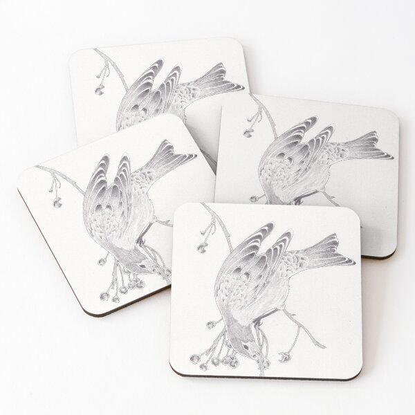 Item preview, Bird Feeding Illustration Art designed and sold by sokoartz.