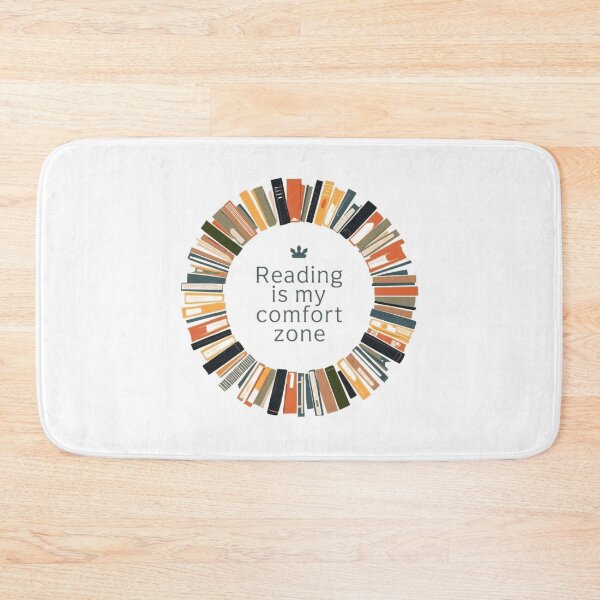 Item preview, Reading is my comfort zone, book lover designed and sold by YvkafromPoland.