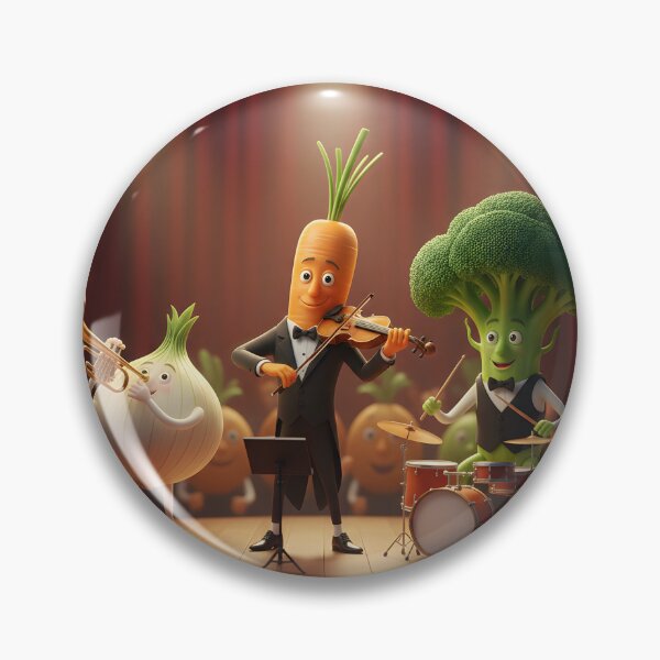 Item preview, Vegetable Orchestra on Stage designed and sold by ReykorShop.