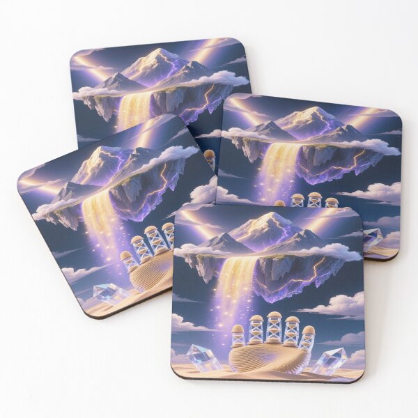 Item preview, Time’s Shimmering Descent to Earth designed and sold by Wonderful Designs.