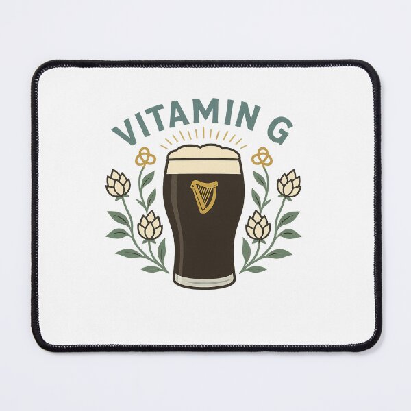Item preview, "Vitamin G – Funny Beer Lover Retro Design designed and sold by luannsemmsobre.