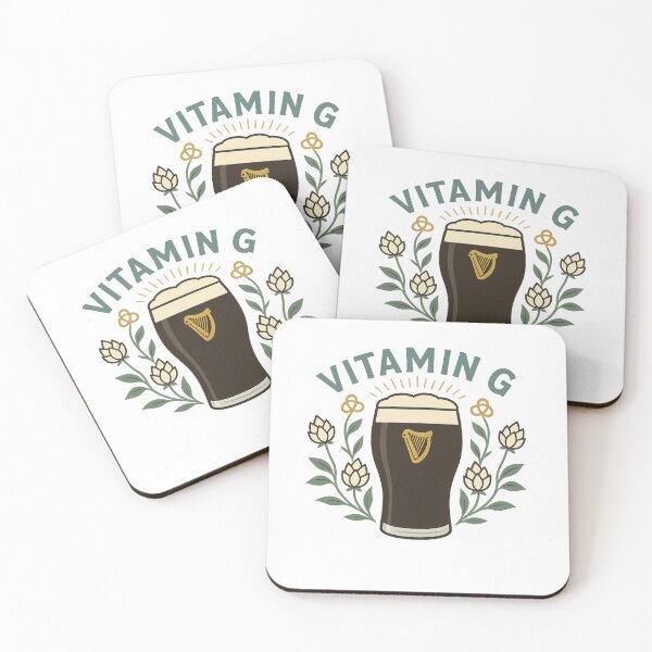 Item preview, "Vitamin G – Funny Beer Lover Retro Design designed and sold by luannsemmsobre.