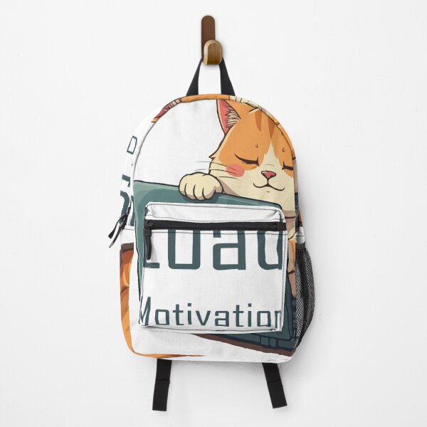 Item preview, Loading Motivation Not Found Funny Cat Laptop Meme T-Shirt designed and sold by Design-Pro-21.