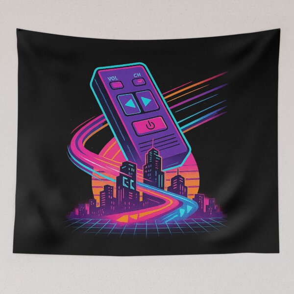 Item preview, Rewinding the 80s – Giant Retro VCR Remote designed and sold by AddictiveDesign.