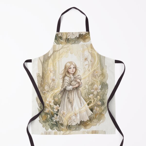 Item preview, Nell Trent from the Old Curiosity Shop Characters from Dickens series illustration watercolor art designed and sold by Vintage Designs +.