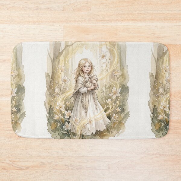 Item preview, Nell Trent from the Old Curiosity Shop Characters from Dickens series illustration watercolor art designed and sold by Vintage Designs +.