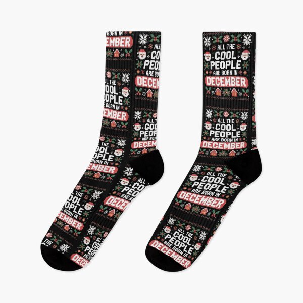 Item preview, ugly all the cool people are born in december fun christmas designed and sold by DOPANDA ..