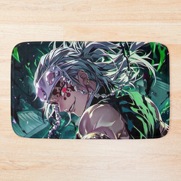 Item preview, Emerald Fury – Dark Anime Warrior with Neon Green Energy designed and sold by Dyan4.