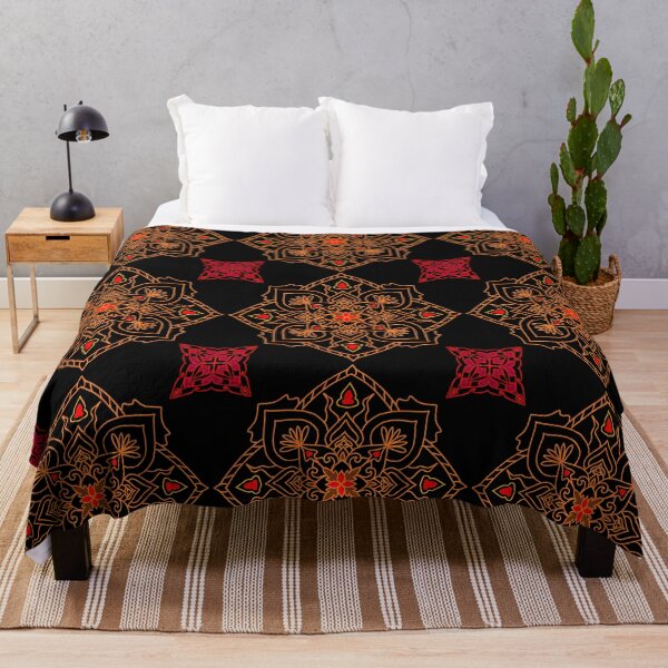 Item preview, Fiery Orange Mandala of Passion and Strength designed and sold by nighttime1990.