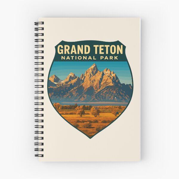 Item preview, Grand Teton National Park Retro Sticker designed and sold by Gideon Emmerich.