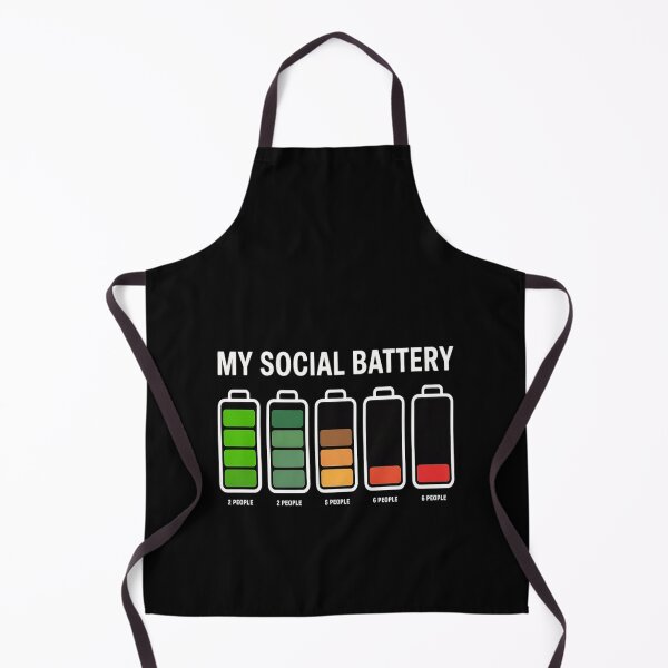 Item preview, My Social Battery Low Energy Anti Social Introvert designed and sold by kakashinn.