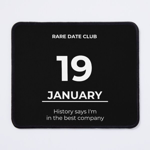 Item preview, Rare Date Club – January 19 designed and sold by ariksworld.