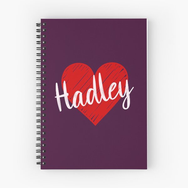 Artikelvorschau, Hadley Name Red Heart entworfen und verkauft von Jeallan Designs.