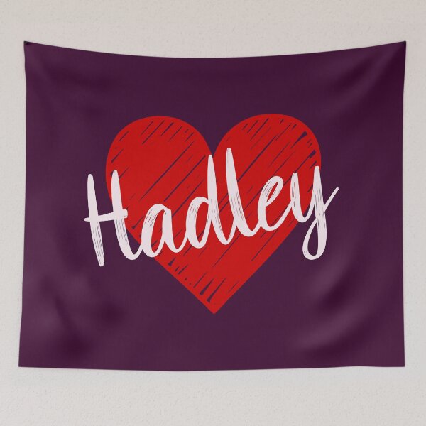 Item preview, Hadley Name Red Heart  designed and sold by Jeallan Designs.