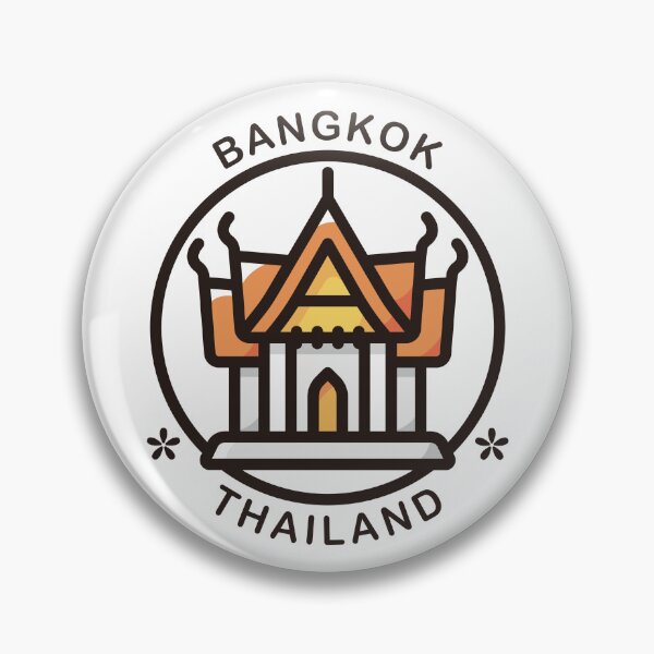 Item preview, Thailand Temple Minimalist Emblem designed and sold by Satoshy Atelier.