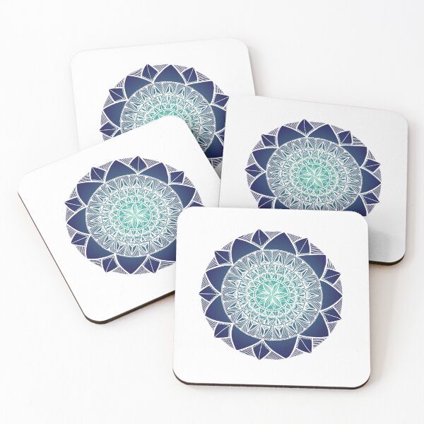 Aperçu de l'œuvre Mandala abstrait – Motif dessiné à la main créée et vendue par Nic-Marie-Art.