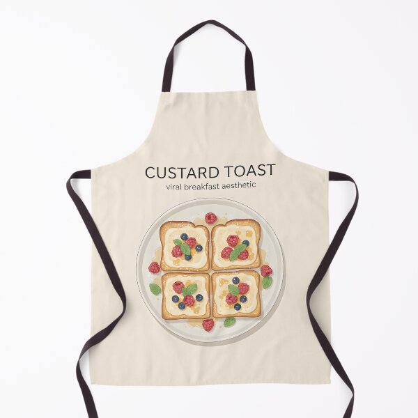 Item preview, Custard Toast Viral Breakfast Design with Berries and Aesthetic Food Vibes designed and sold by SplashTastic.