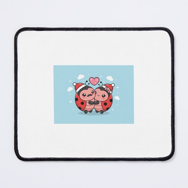 Item preview, Cute cartoon ladybug couple in love designed and sold by mayatA-rt.