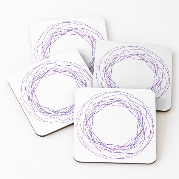 Item preview, Neon Threads in Circular Motion designed and sold by design2xstudio.