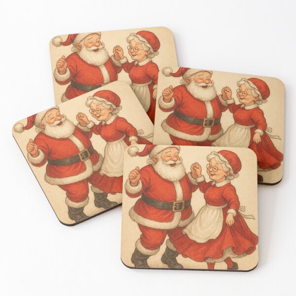 Item preview, Santa and Mrs. Claus Dancing designed and sold by joelle1724.